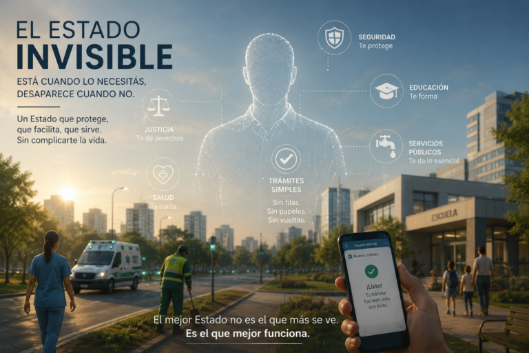 ¿Y si el mejor Estado fuera el que casi no se nota?